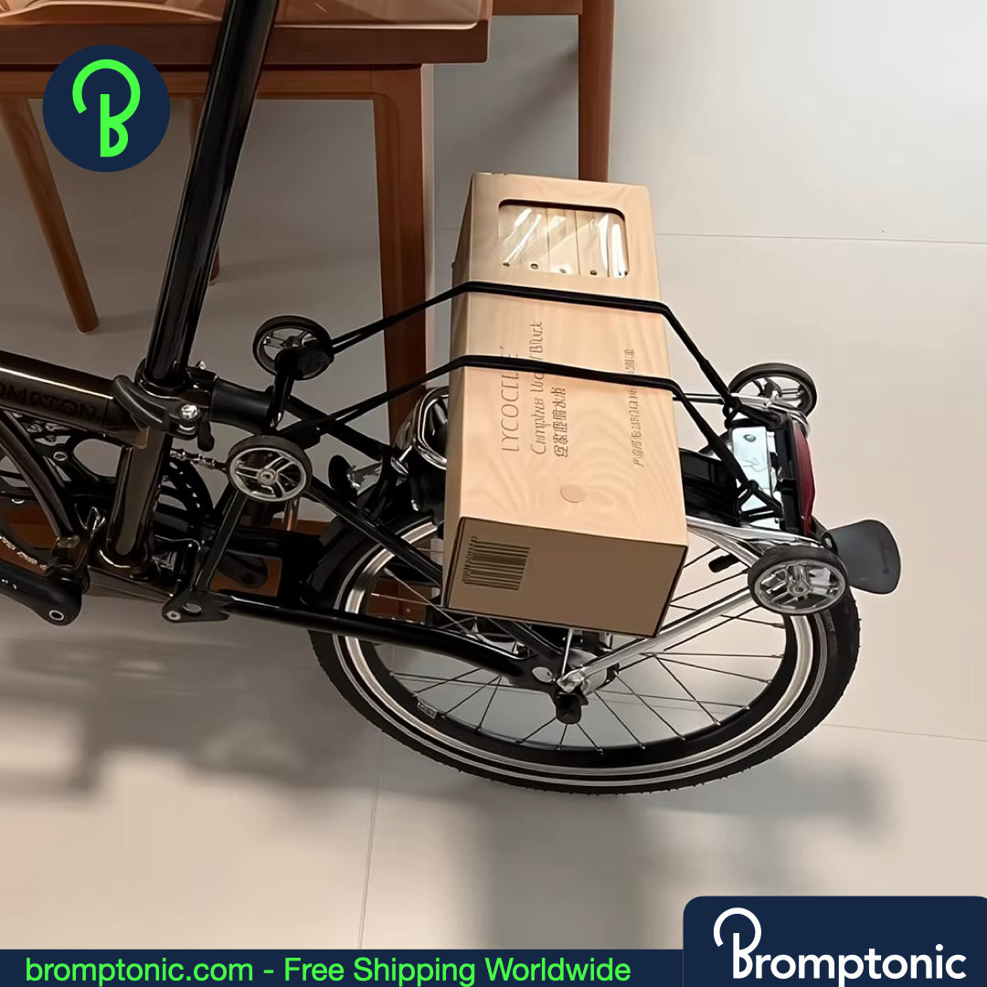 Sangles élastiques pour porte-bagages arrière Brompton - pour AC Line (ancien) et PT Line (nouveau)