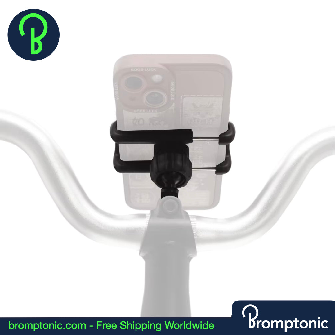 Support de téléphone Brompton (A/C/P Line) - Support en alliage ultra-léger de 30 g