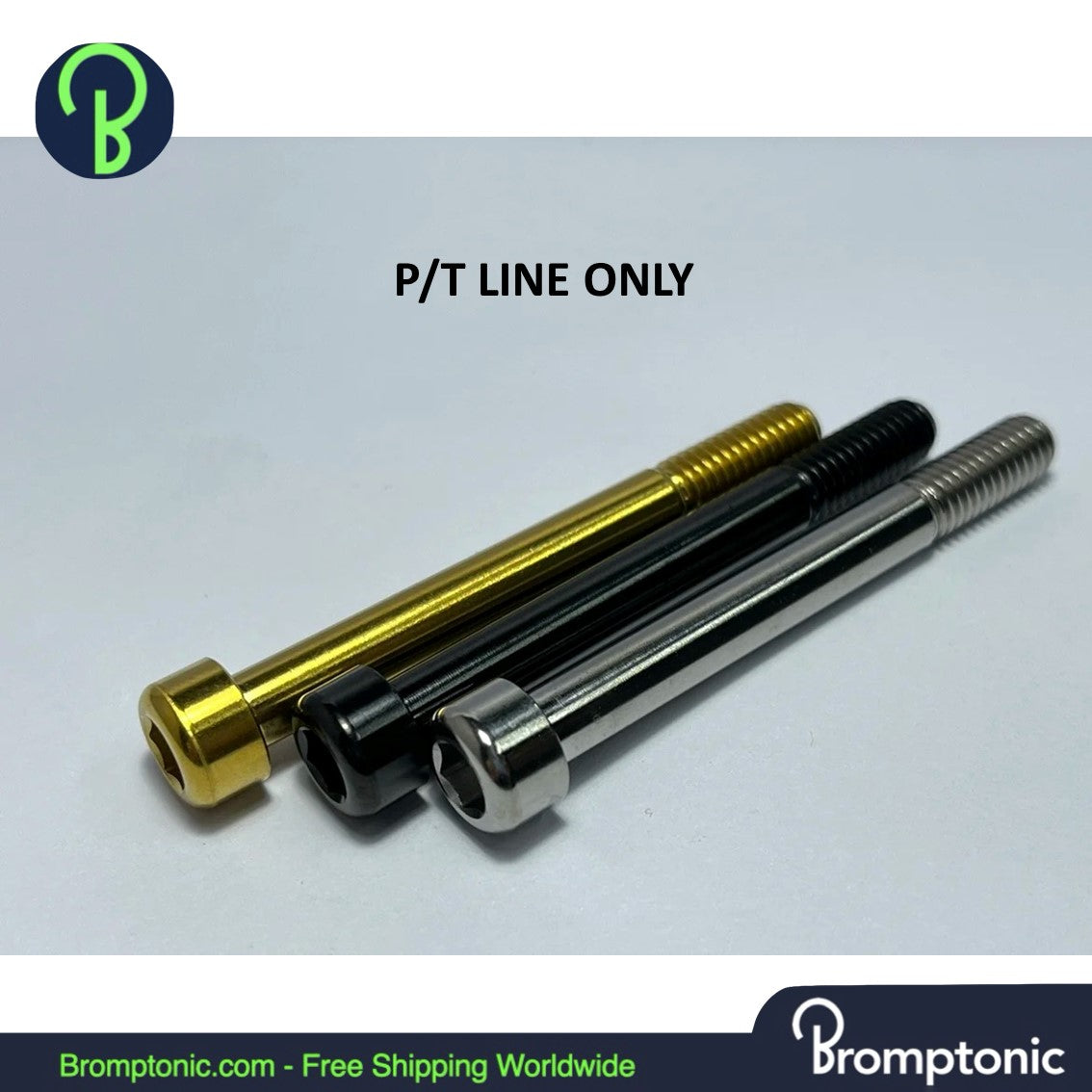 Brompton Titanium Alloy zadelpenklembout voor P Line T Line