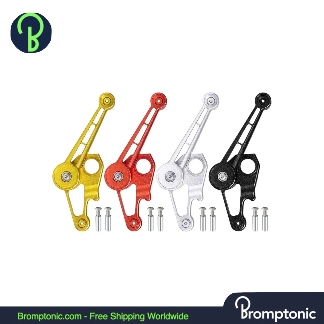Brompton lichtgewicht aluminium fietskettingspanner
