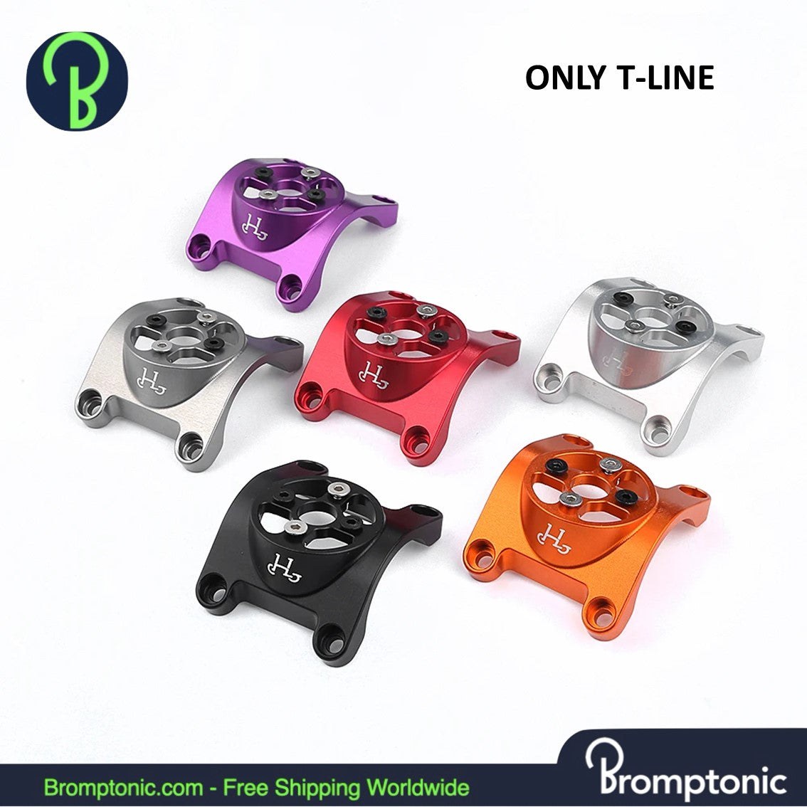 Brompton T Line fietscomputerhouder - H&H