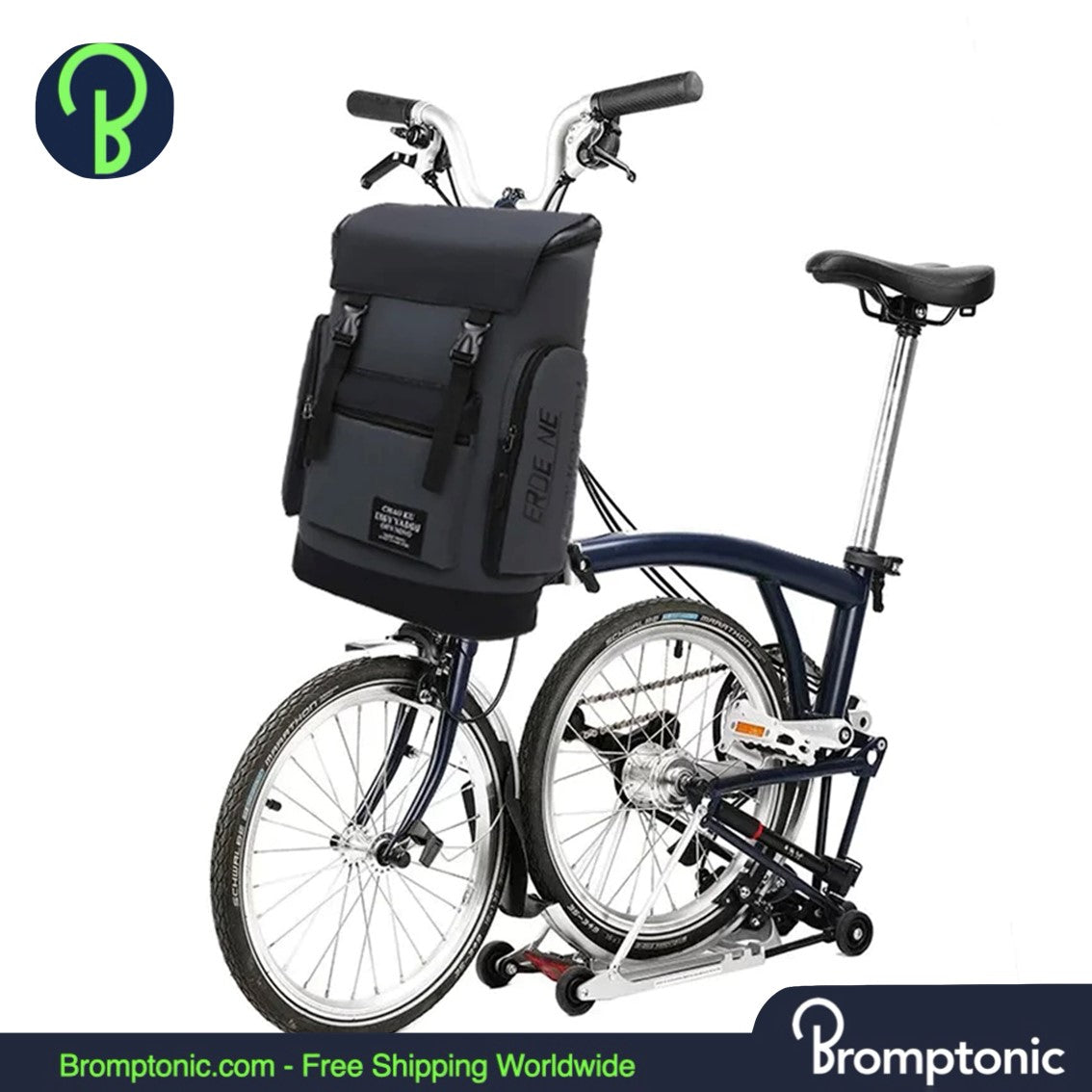 Sac à dos étanche Brompton - Grand sac de voyage et pour ordinateur portable