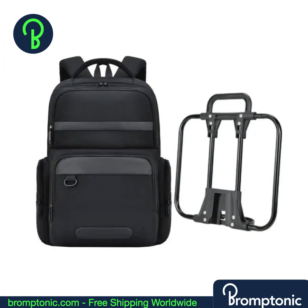 Brompton Business rugzak 28L - reistas met meerdere compartimenten en draagframe vooraan (A/C/G/P/T lijn)