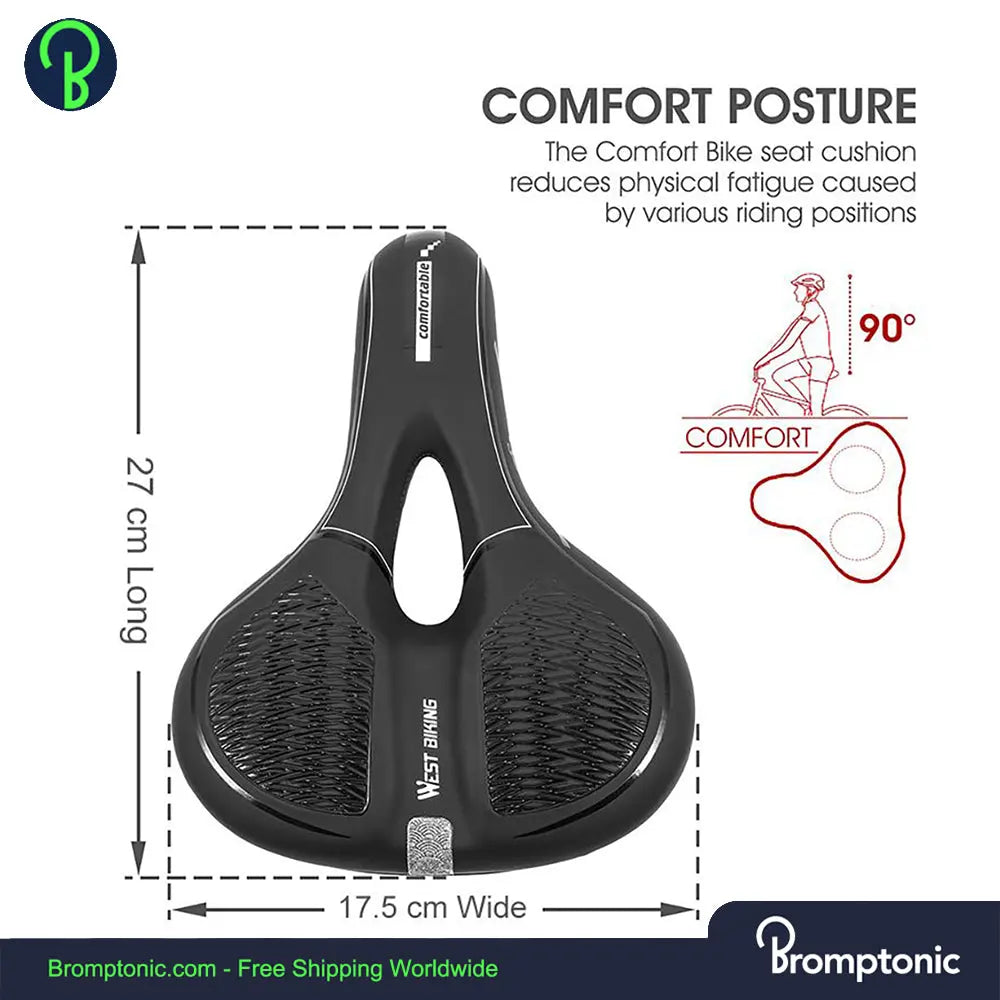 Sport Foam Saddle For Brompton Bromptonic